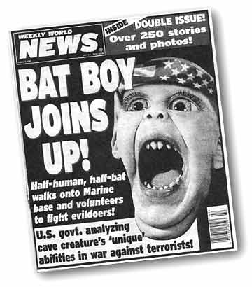 Bat Boy Joins the Fight
